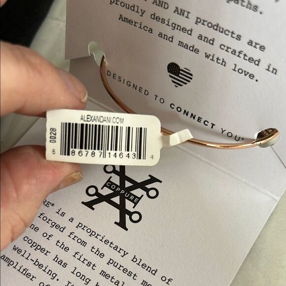 ALEX AND ANI NWT Gold Guardian Angel Bangle Bracelet Wings Gift Heavenly - Picture 12 of 12